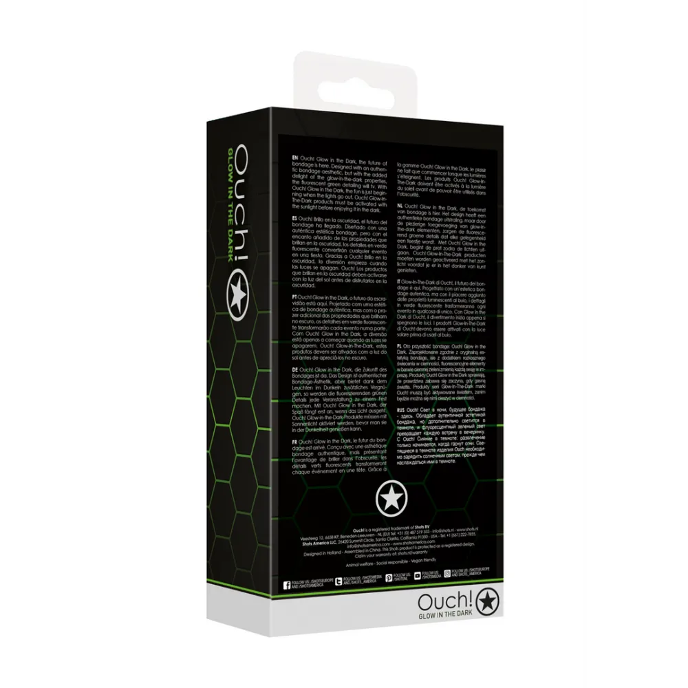Lichaamsbedekkende Harnas - Glow in the Dark - S/M