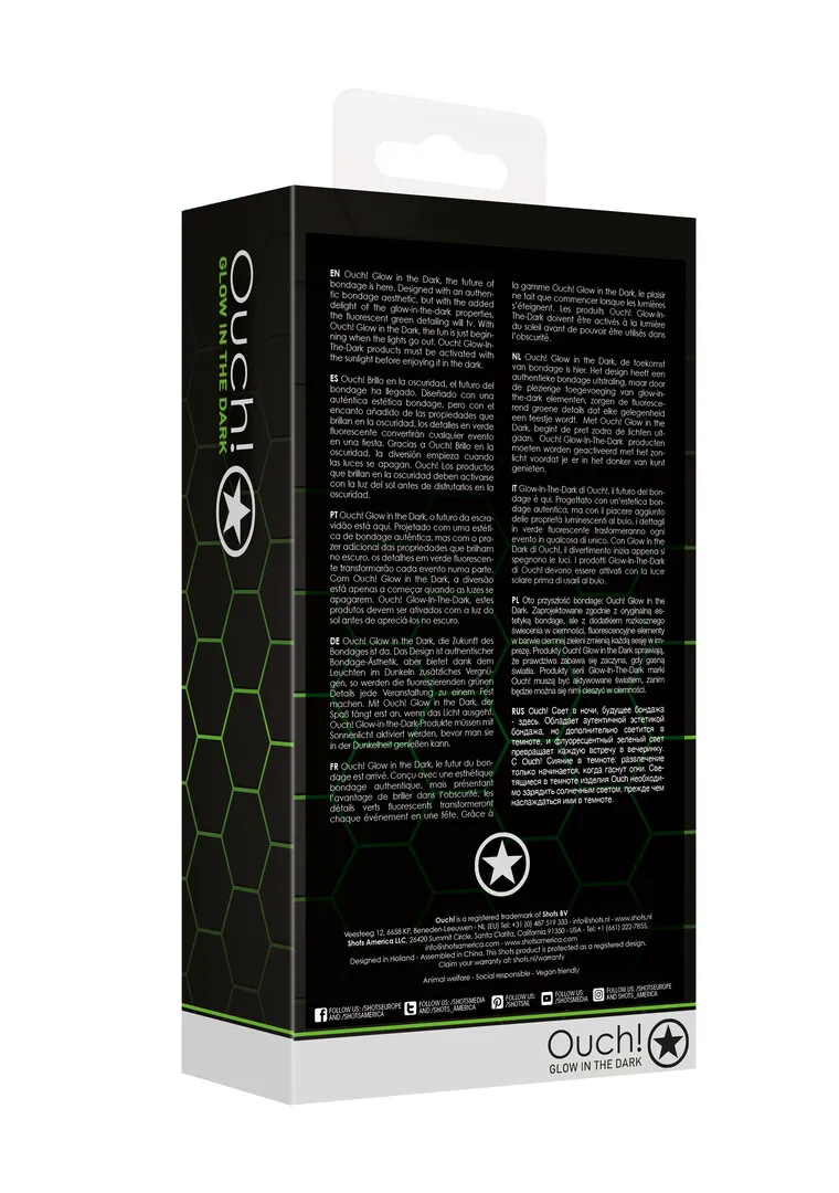 Massieve Ball Gag - Glow in the Dark