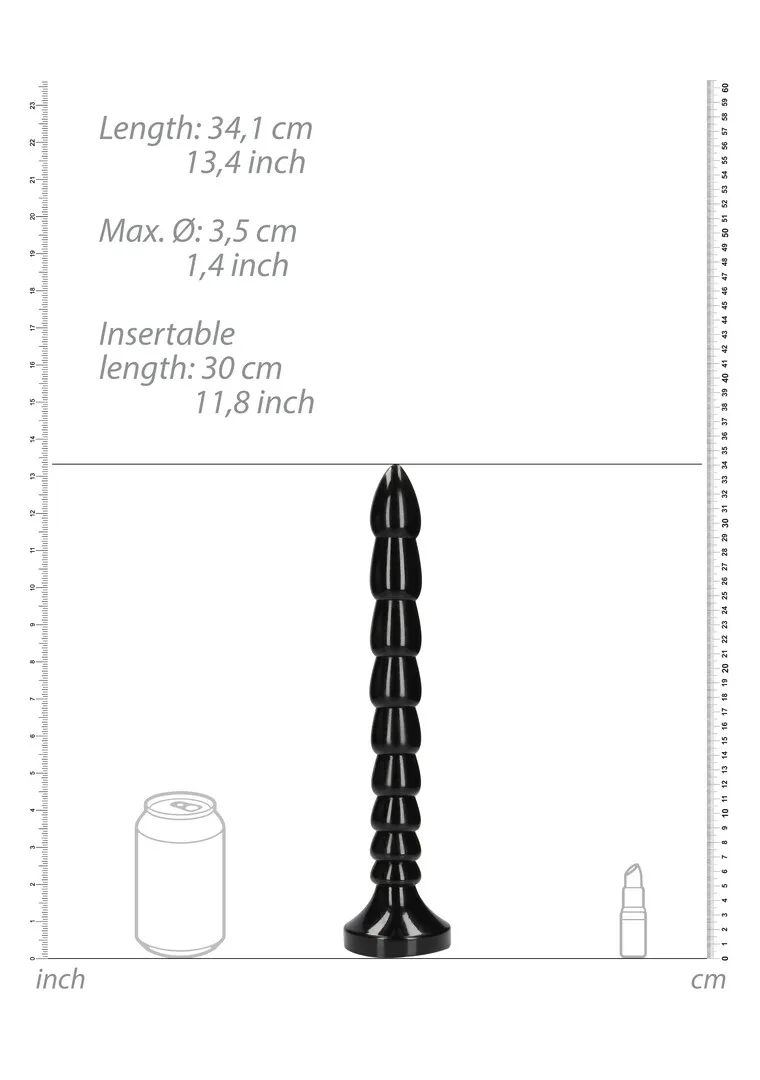 Gestapelde Anal Snake - 12''/ 30 cm