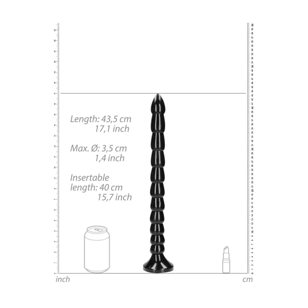 Gestapelde Anal Snake - 16''/ 40 cm