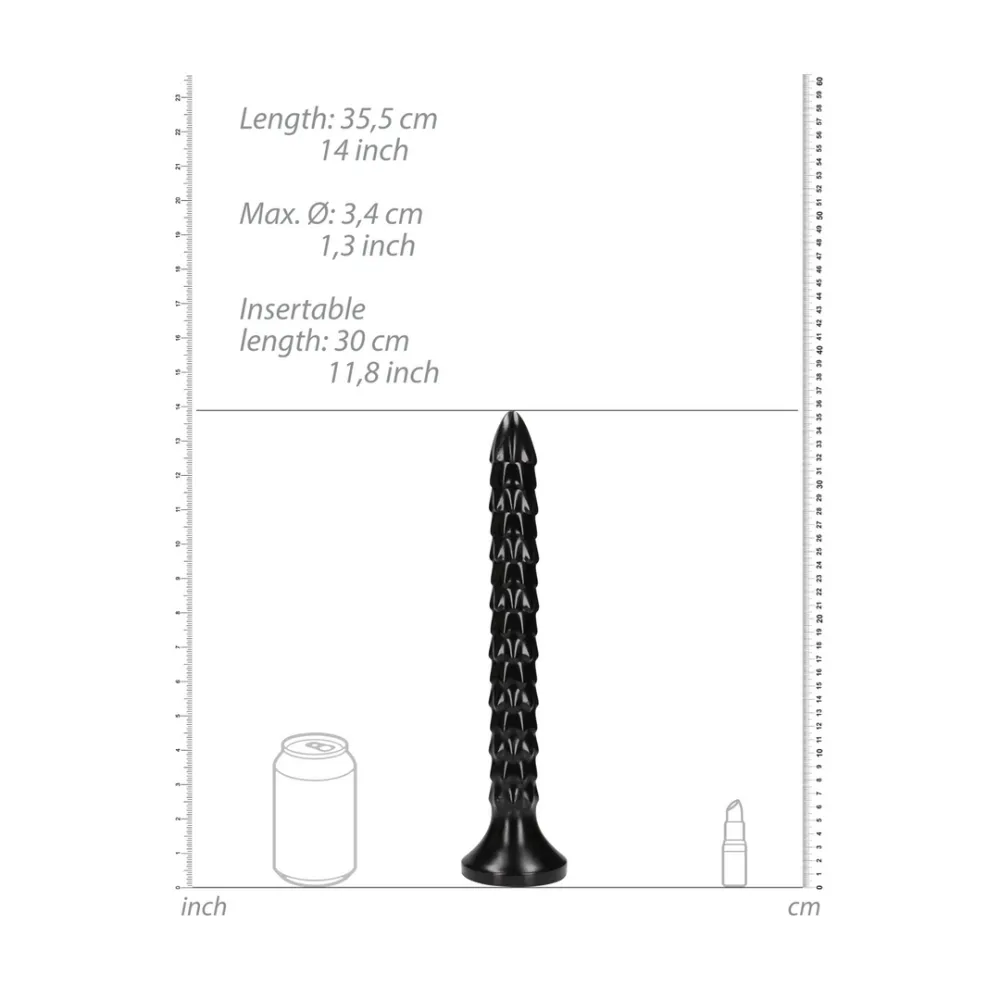 Geschaalde Anal Slang - 12''/ 30 cm