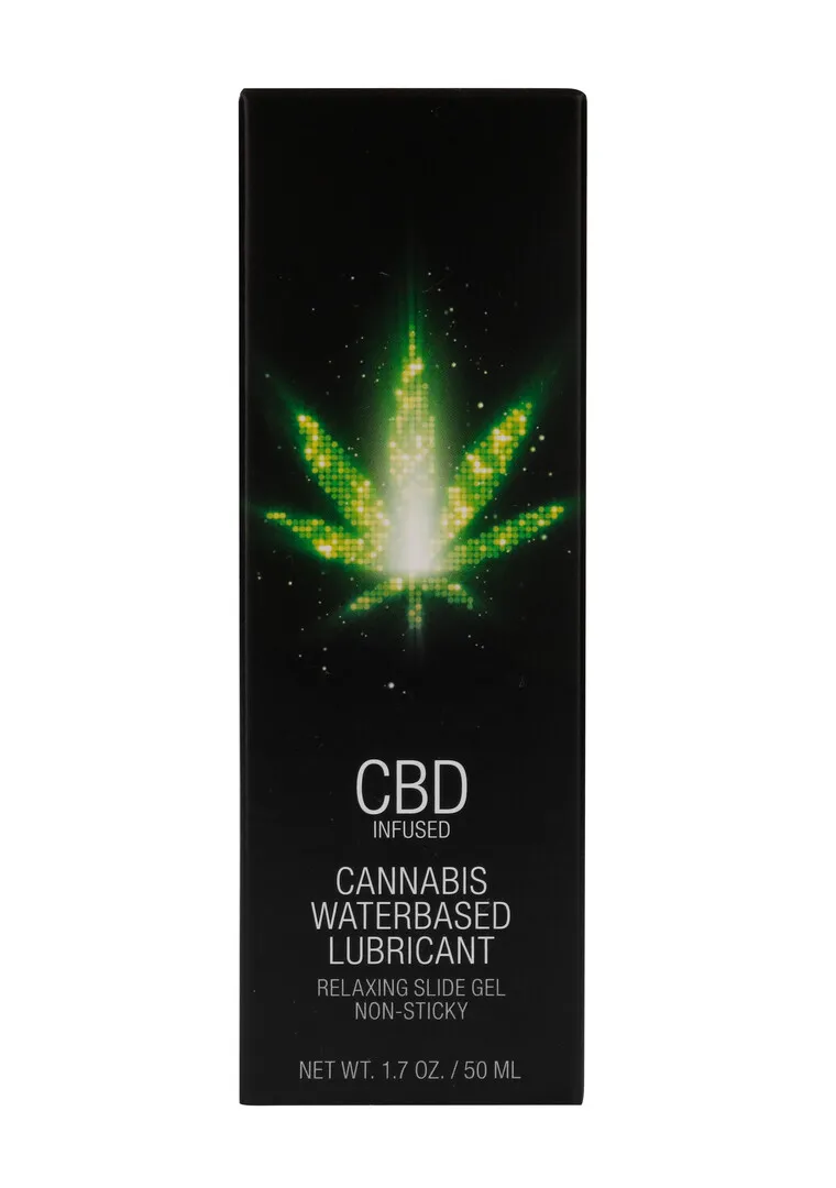 CBD Cannabis Waterbased Glijmiddel - 2 fl oz / 50 ml