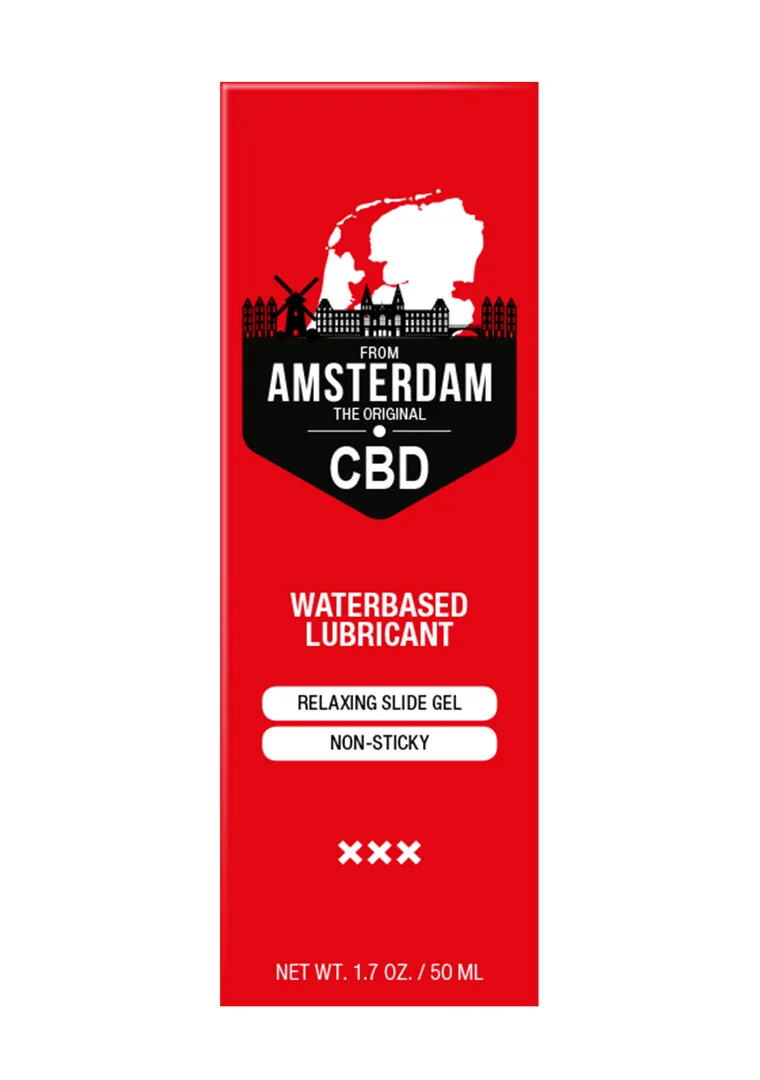 Originele CBD uit Amsterdam - Waterbasis Glijmiddel - 2 fl oz / 50 ml