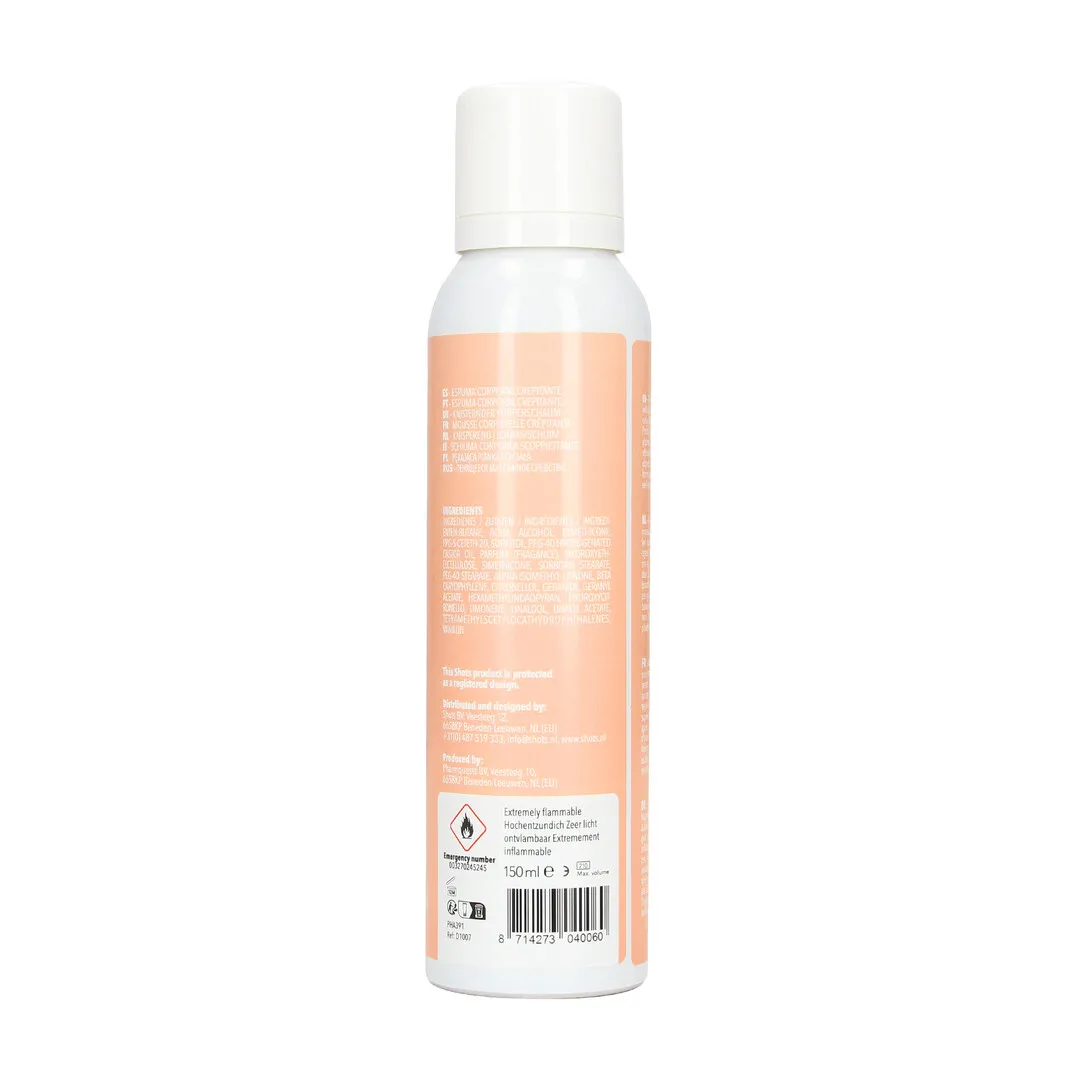Crackling Body Foam for Massages - Jasmine - 5.1 fl oz / 150 ml