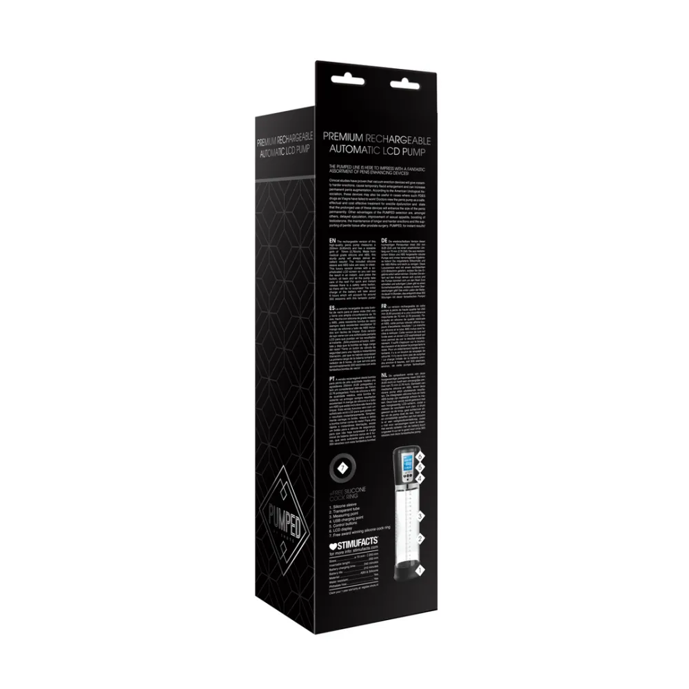 Premium Oplaadbare Automatische LCD Pomp