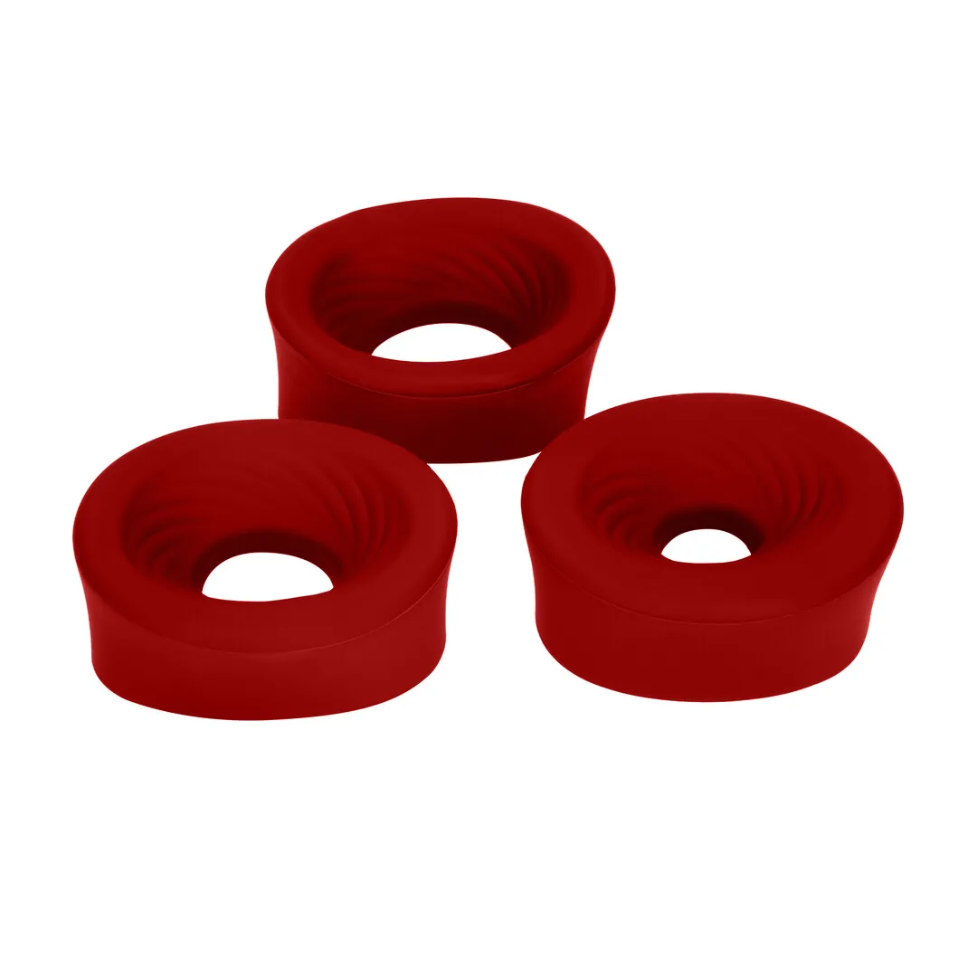 CyberPulse - Automatische Waterdichte Penis Pomp - Metallic Rood
