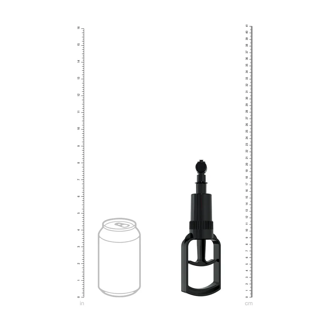 Handmatige Vagina Pomp - Zwart