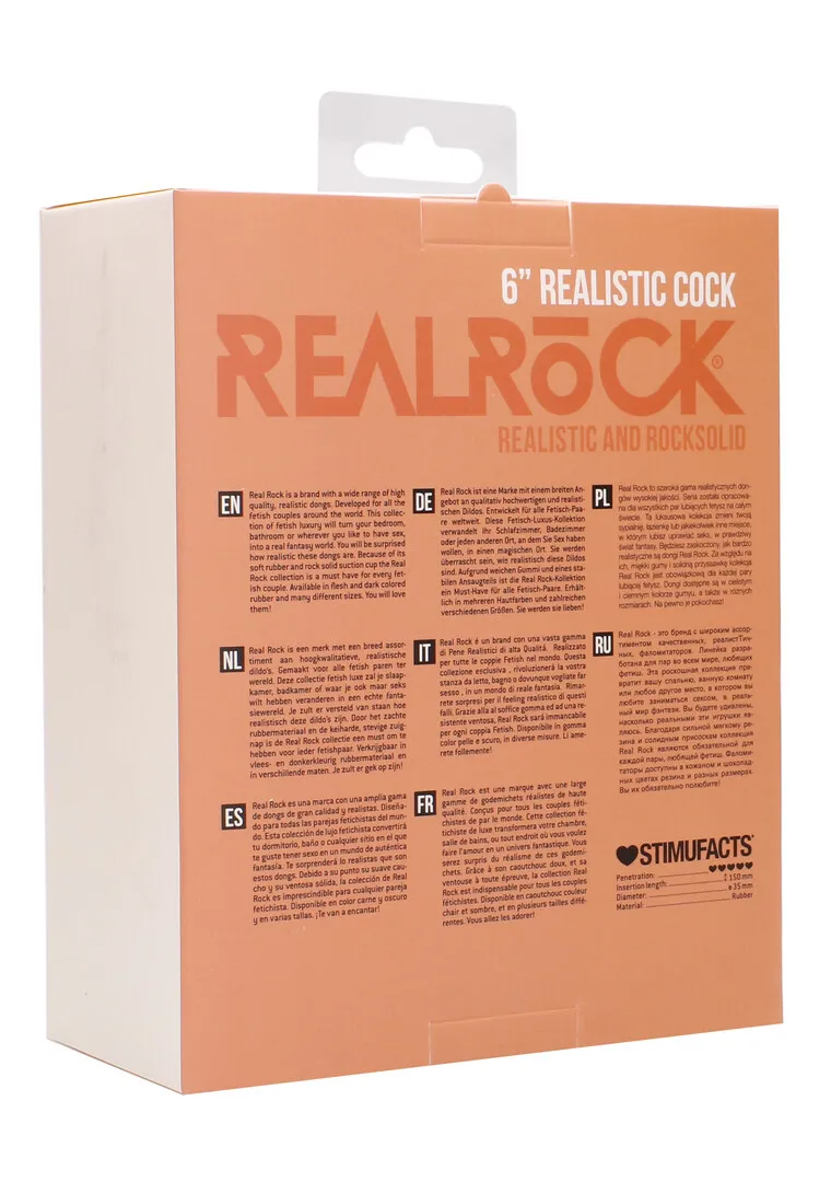 Realistische Cock - 6 / 15 cm