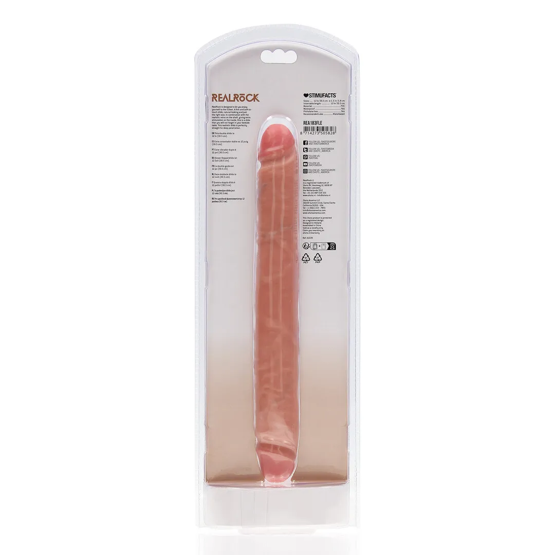 Slim Double Ended Dong 30,5 cm - Flesh