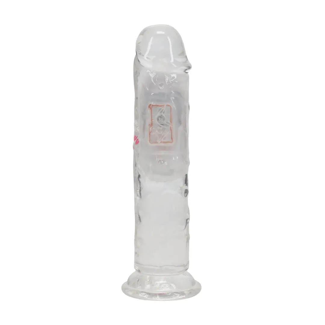 LED Vibrerende Rechte Penis - 6 / 15 cm - Transparant