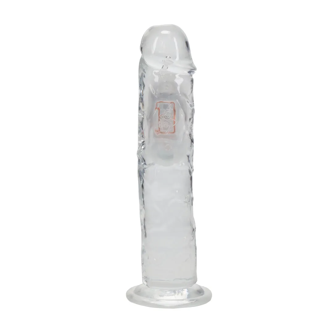 LED Vibrerende Rechte Penis - 8 / 20 cm - Transparant