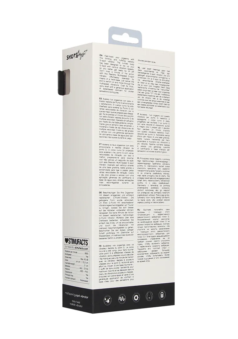Multispeed G Spot Vibrator