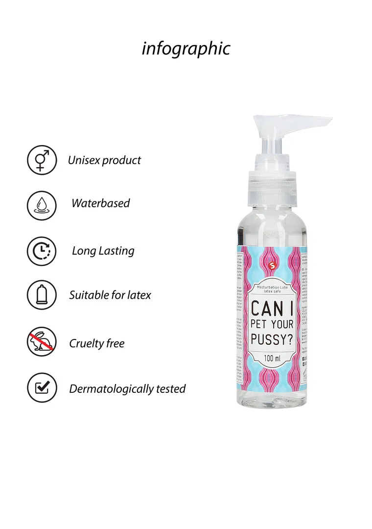 Kan ik je pussy aaien? - Masturbatie-lubricant - 3 fl oz / 100 ml