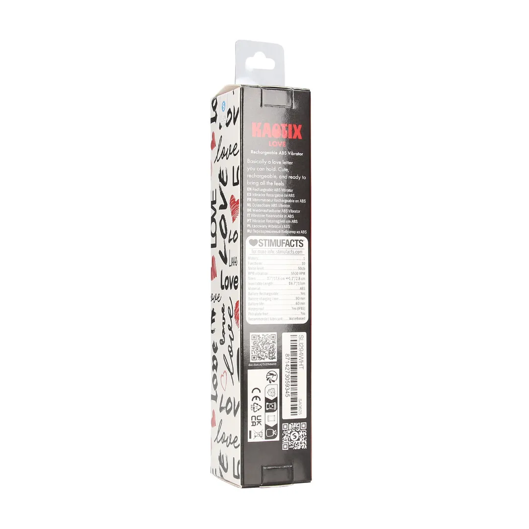 Kaotix - Love - Oplaadbare Vibrator - Wit