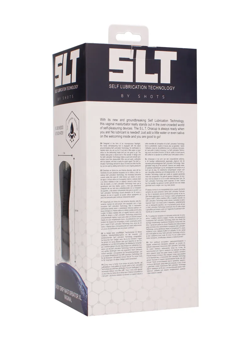 Zelfsmerende Easy Grip Masturbator XL Vaginal
