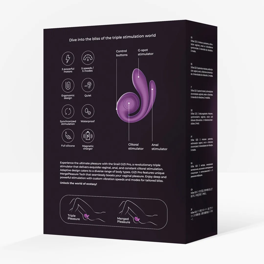 GIZI Pro - Drievoudige Stimulator - Grapo
