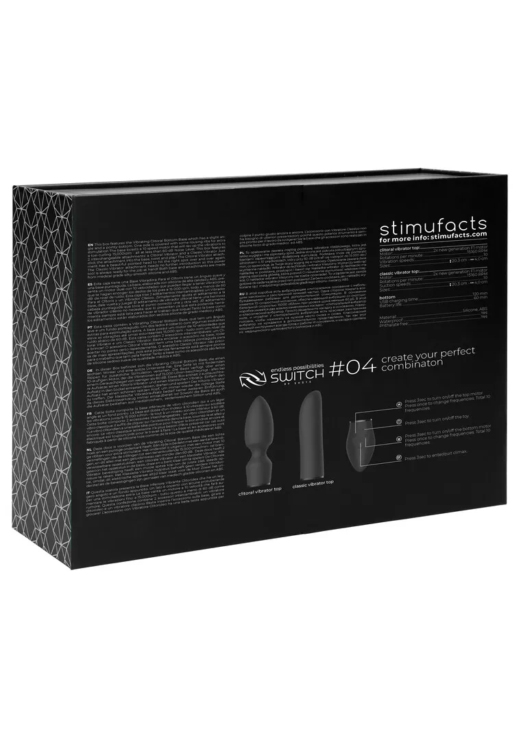 Pleasure Kit #4 - Vibrator met Verschillende Opzetstukken