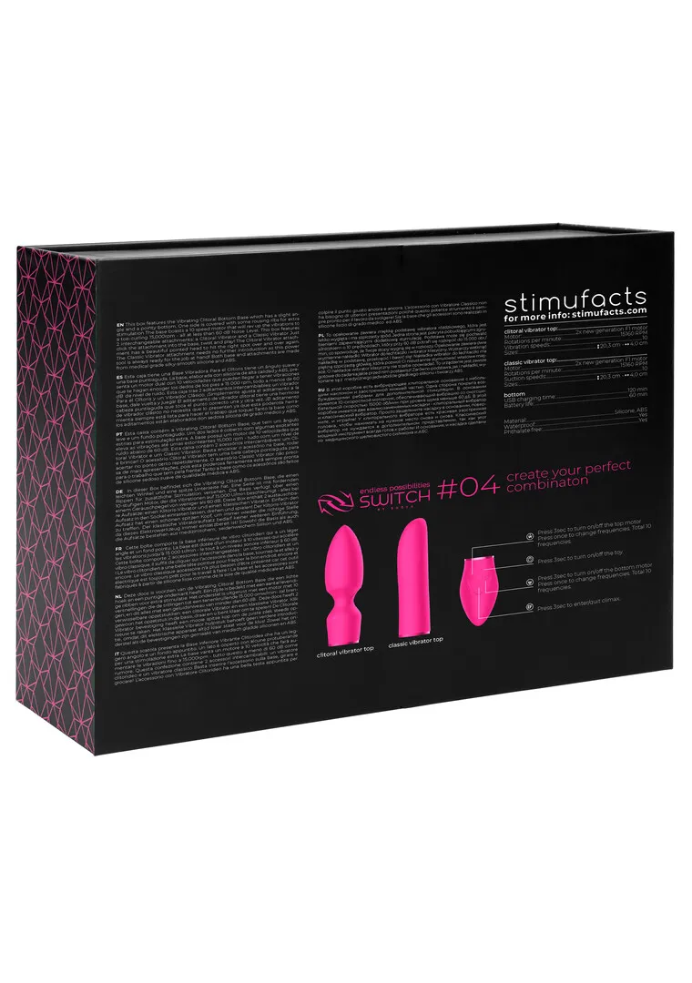 Pleasure Kit #4 - Vibrator met Verschillende Opzetstukken