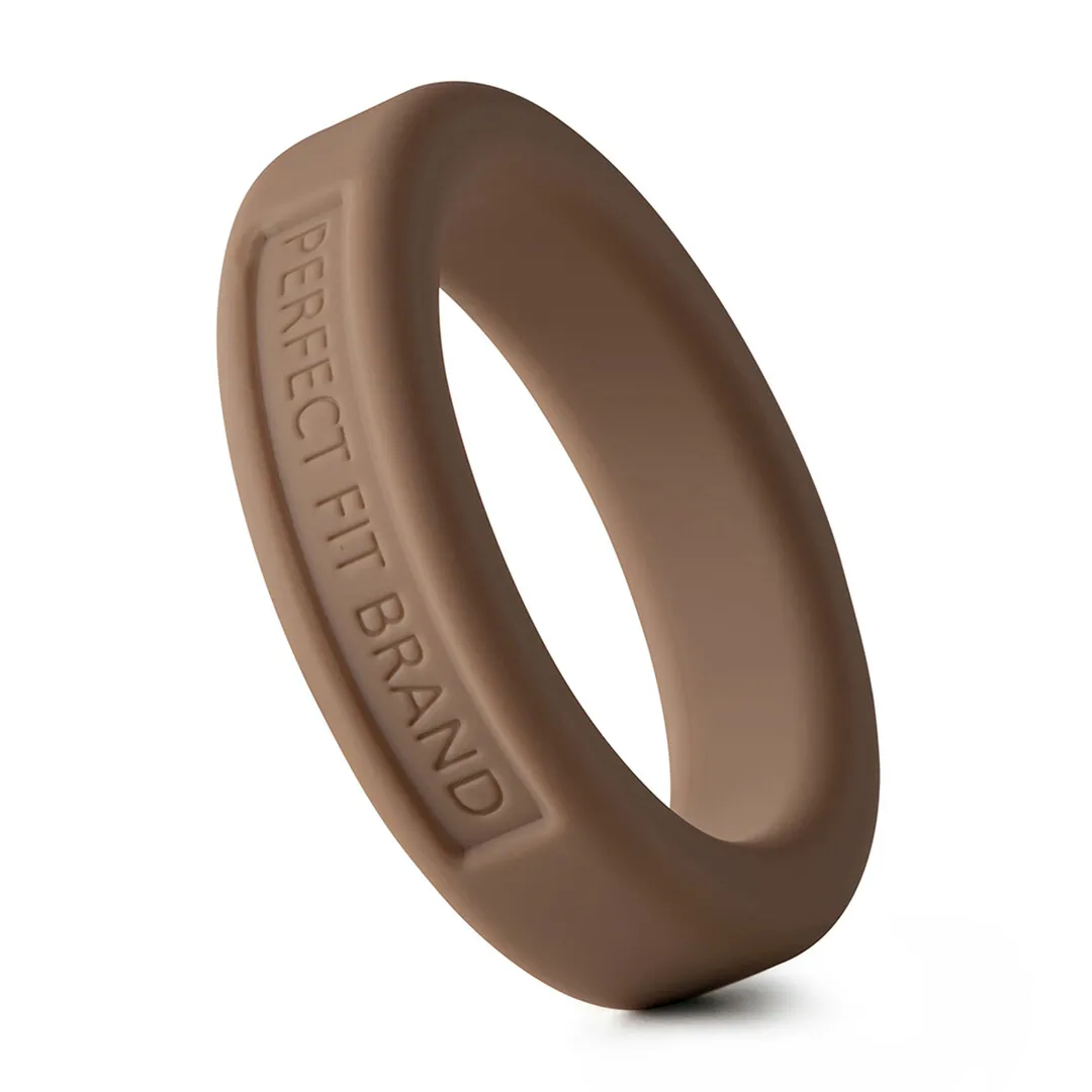 Silicone Hefty Ring Classic - Cockring - 1,4 / 3,6 cm - Huidskleur 3