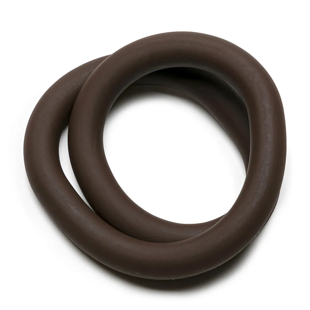 Siliconen Hefty Wrap Ring - Cockring - 12 / 30,5 cm - Huidskleur 1