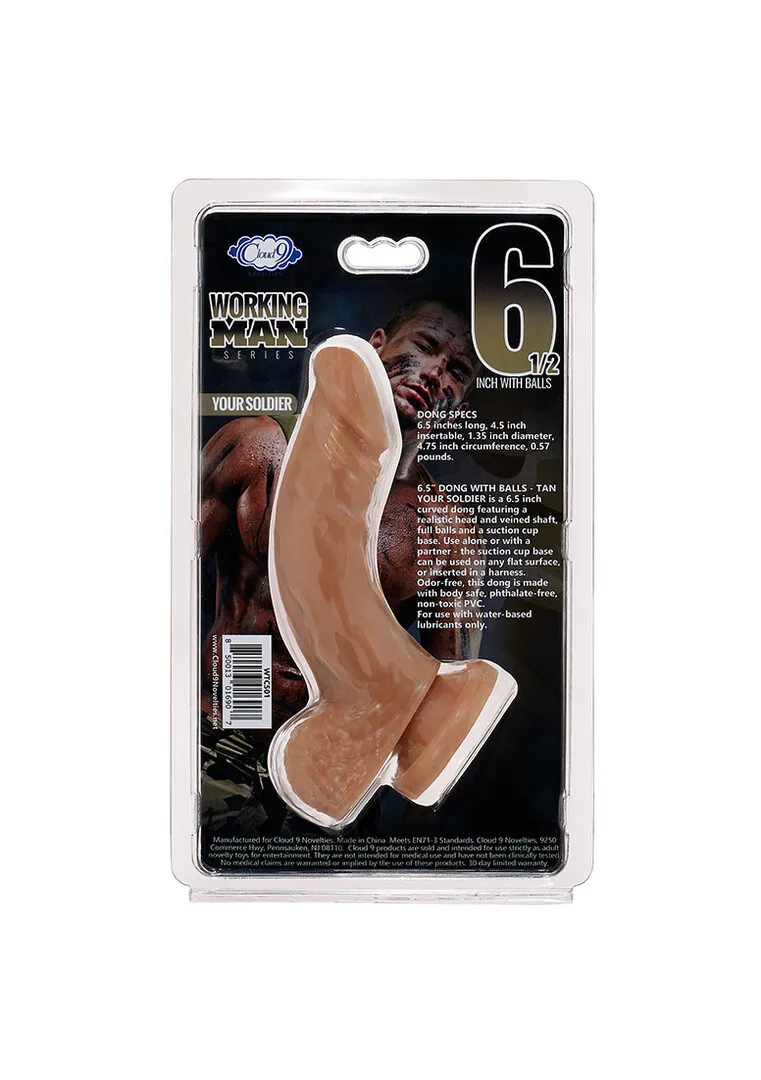 Working Man - Your Soldier Dildo - 6,5 / 16,5 cm