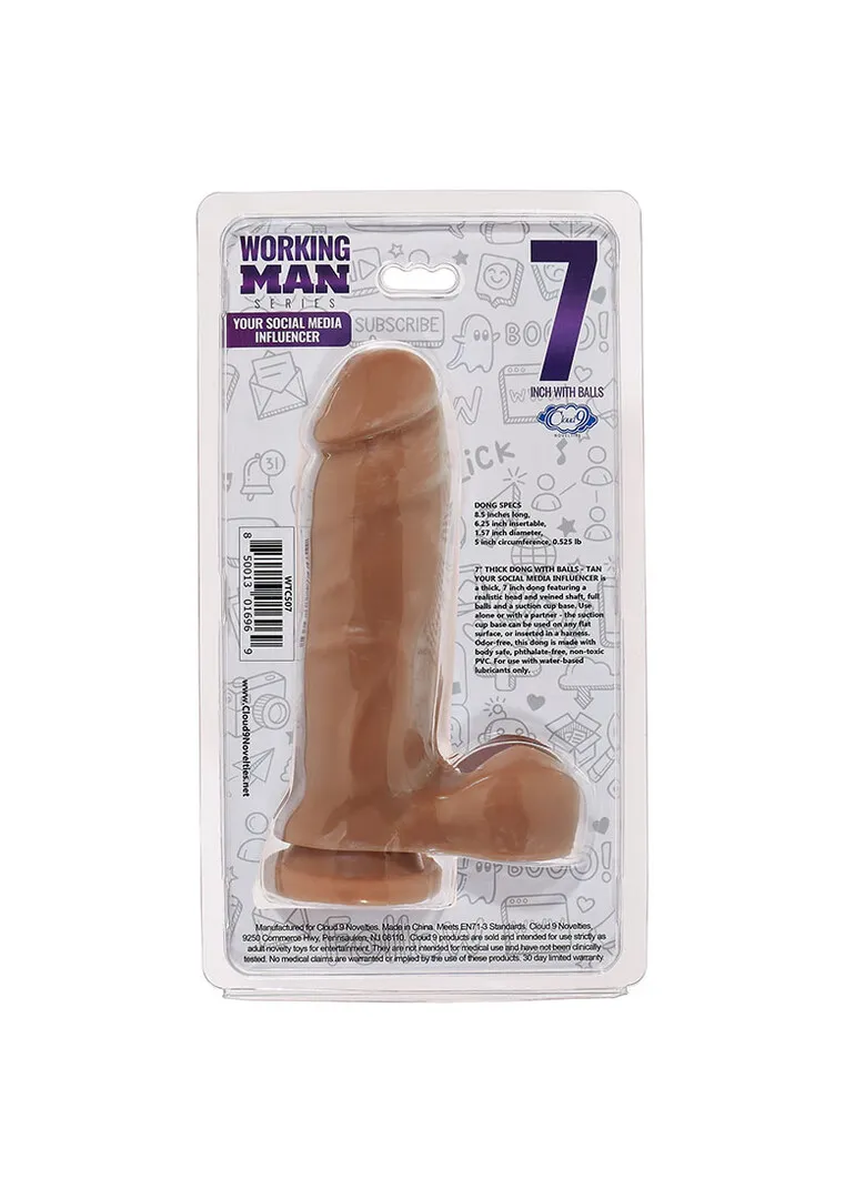 Working Man - Your Influencer Dildo - 7 / 18 cm