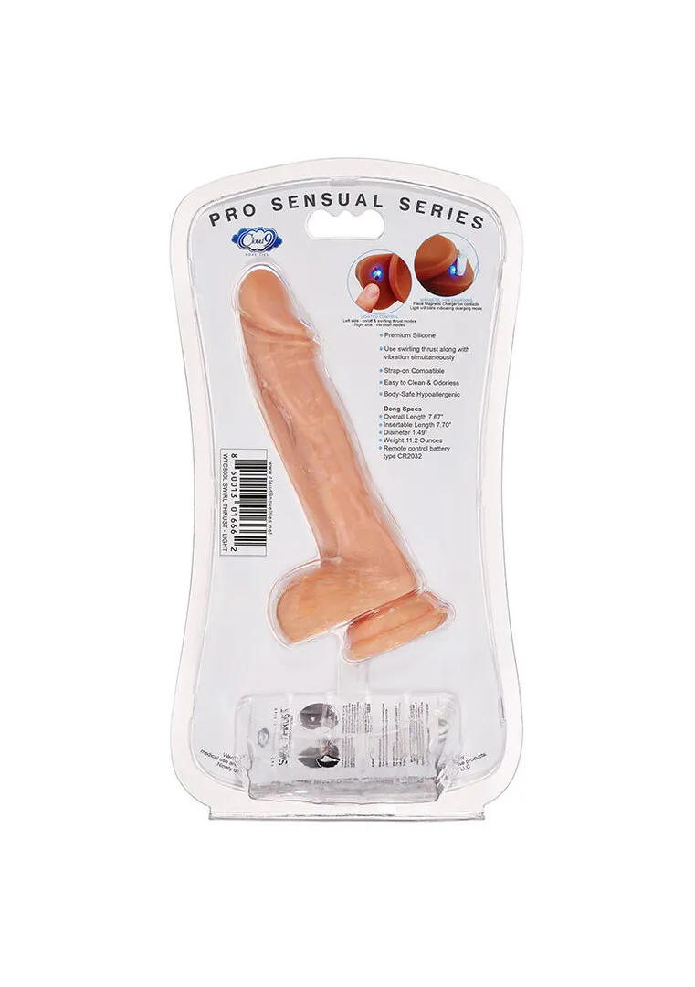 Pro Sensual Swirl Thrust - Dildo - 7 / 18 cm