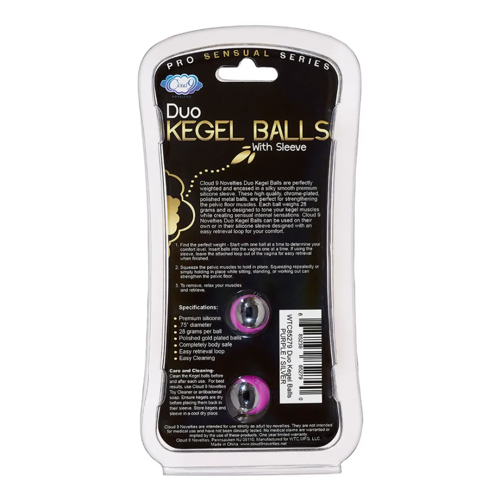 Duo Kegel Ballen met Sleeve