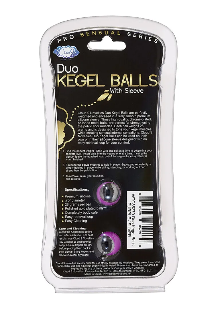 Duo Kegel Ballen met Sleeve