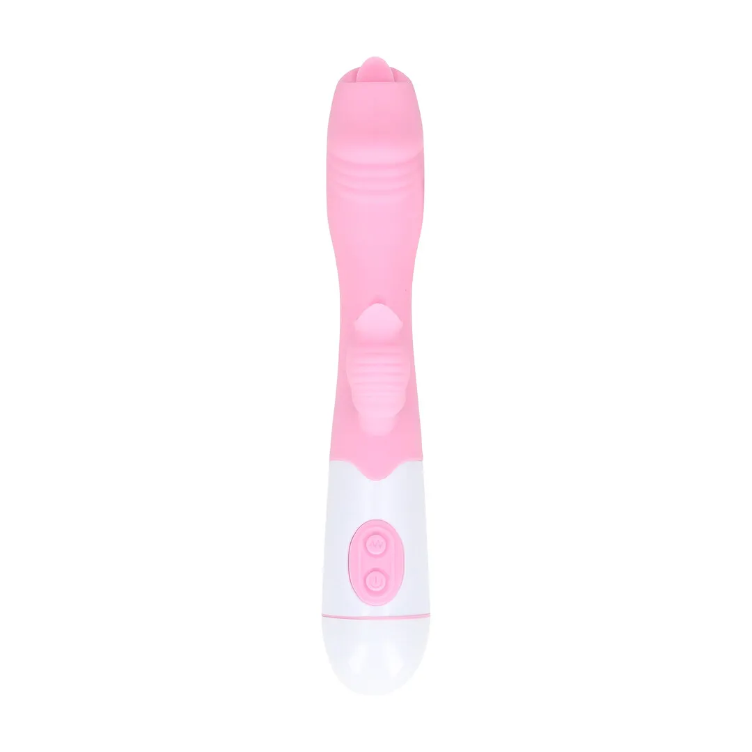 Oplaadbare Tong Vibrator - Roze