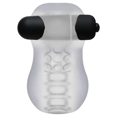 GoodHead - Helping Head Pro - Vibrerende Masturbator Slede - Frost