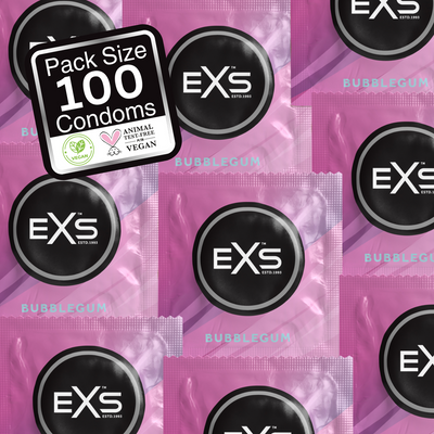 EXS Bubblegum Rap - Condooms - 100 Stuks