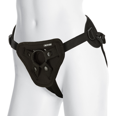 Platina Corset Harness met Plug