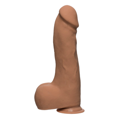 Master D - Realistic ULTRASKYN Dildo met Ballen - 10 / 25 cm