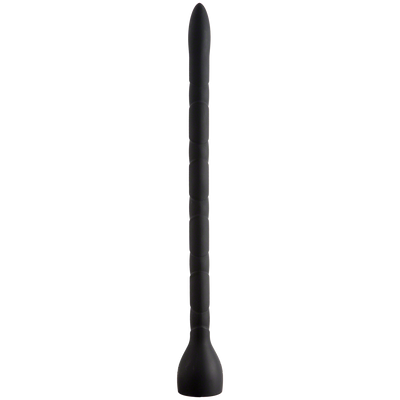 In Deep - Premium Silicone Anale Slang - Zwart