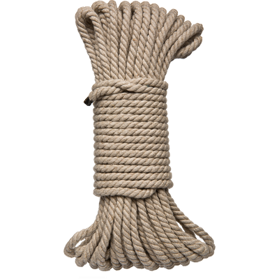 Bind en Tie - 6mm Jute Bondage Touw - 50 ft - Natuurlijk