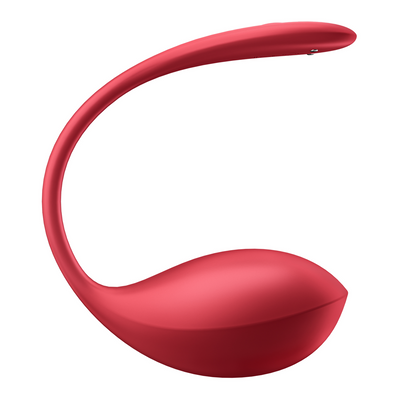 Shiny Petal Connect App - Draagbare Koppel Vibrator - Rood