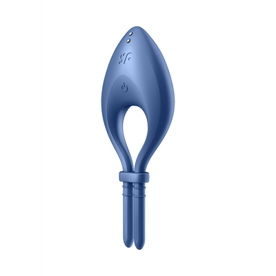 Bullseye - Vibrerende Cockring - Blauw