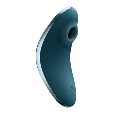 Vulva Lover 1 - Dubbele Luchtpulsvibrator - Blauw