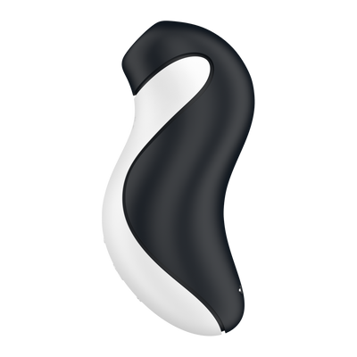 Orca - Air Pulse Stimulator en Vibrator - Zwart/Wit