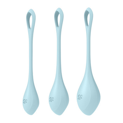 Yoni Power 2 - Kegel Balls Set - Lichtblauw