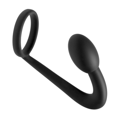 Explorer - Siliconen Cockring en Prostaatplug