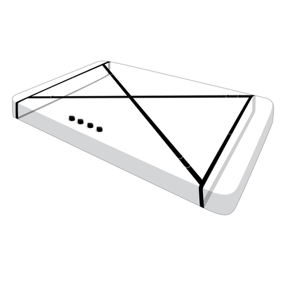 Interlace - Top en Bottom Bed Binding Set