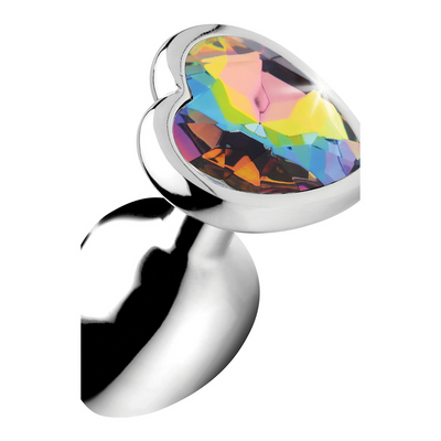 Rainbow Prism - Hart Butt Plug - Klein