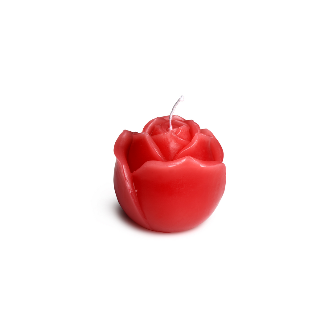 Flaming Rose - Druipkaars - Rood