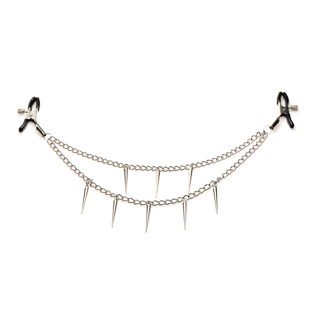 Dagger - Dubbel Ketting Tepelklemmen