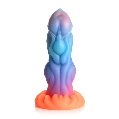 Alien Indringer - Alien Glow-in-the-Dark Siliconen Dildo