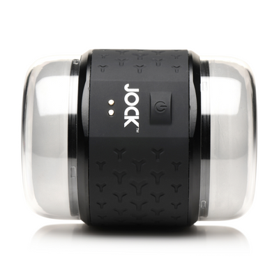 Vibrerende Dubbele Stroker - Zwart