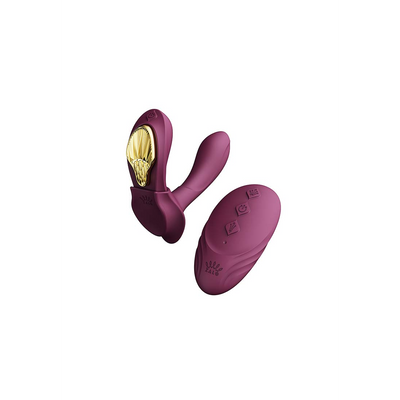 Aya - Draagbare Vibrator - Fluweel Paars
