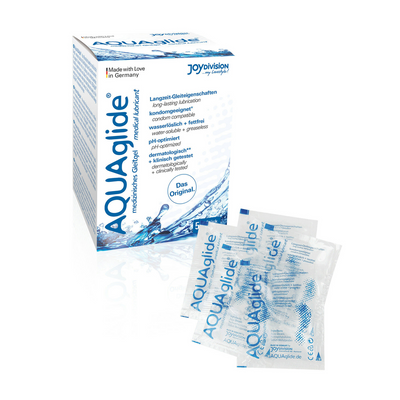 AQUAglide Neutral - Waterbased Anal Lubricant - Enkele Porties - 50 Stuks á 0.1 fl oz / 3 ml